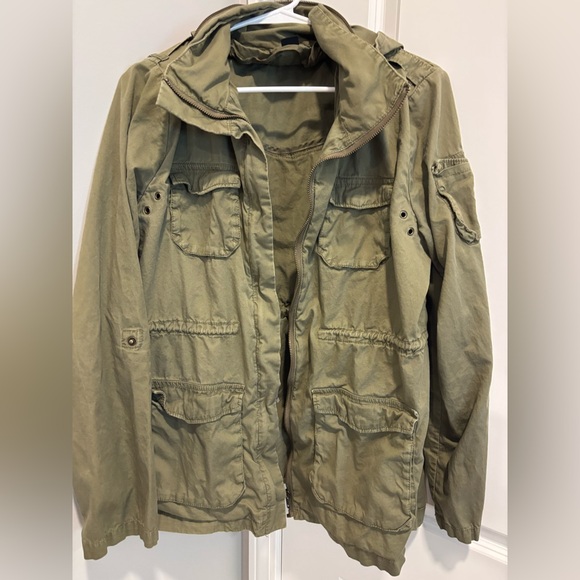 H&M Olive Green Utility Jacket. Size L. Great Condition. - Picture 1 of 2